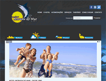 Tablet Screenshot of hotelmoradadomar.com.br